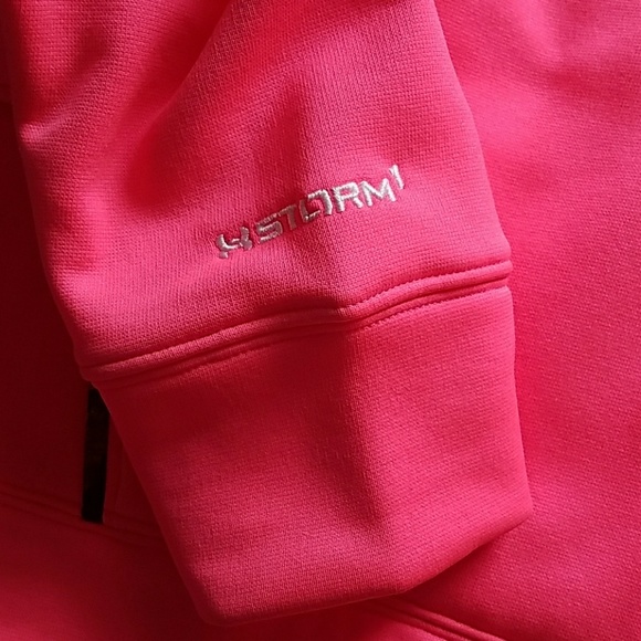 Under armour Hot pink camo breast cancer hoodie - Picture 4 of 5